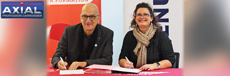 Communiqué de presse AXIAL - AXIAL et CMA Formation Muret s’unissent pour développer l’apprentissage dans les métiers de la carrosserie